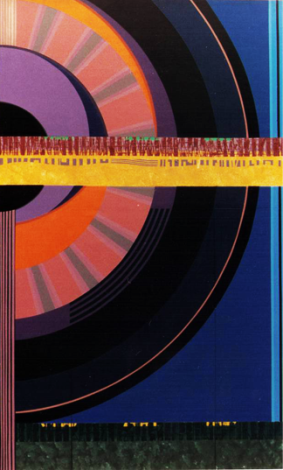 Aphelion Perihelion (1983) - Oil  Panel 68.5 cms x 122 cms SOLD