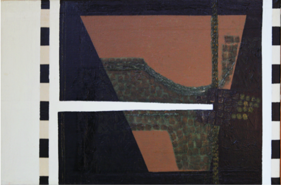 Slash (1970) - Oil  Canvas 51 cms  x 76 cms