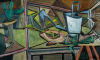 Still Life 3 (1948) - Oil  Panel 76 cms x 51 cms